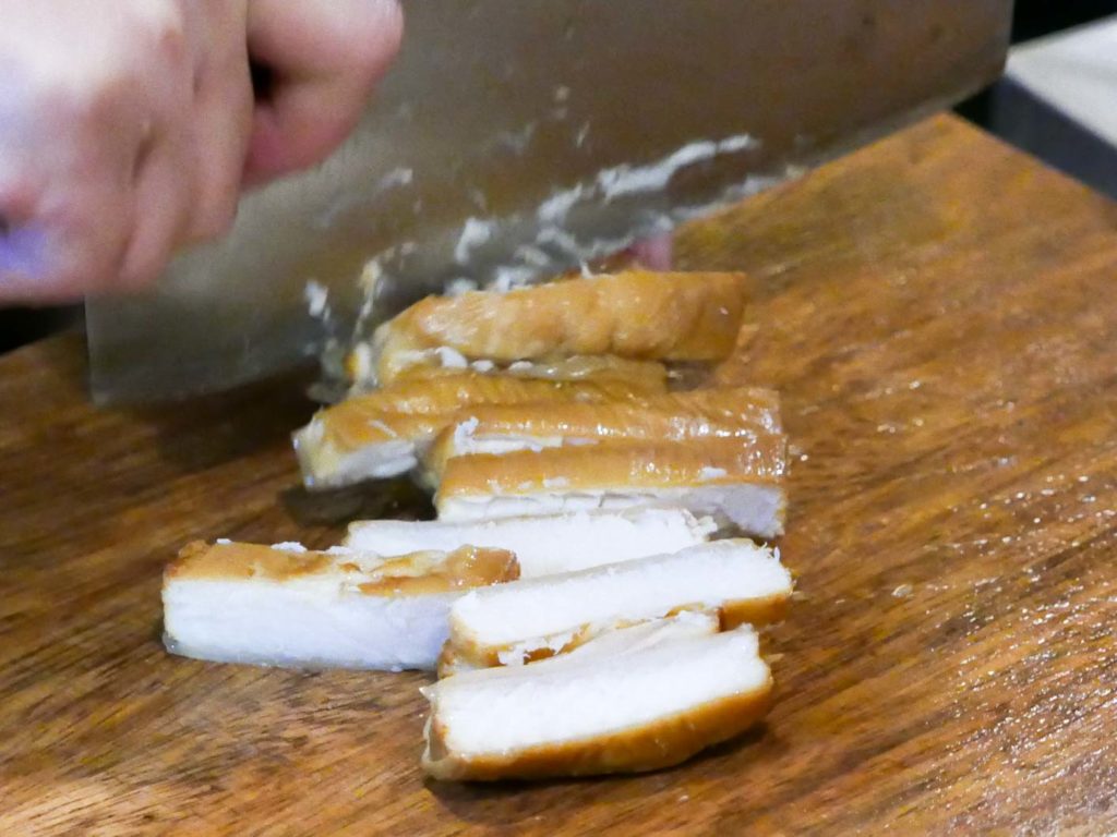 現切鯊魚煙