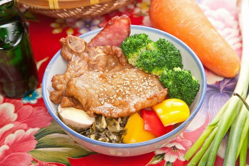 懷舊食堂的餐點